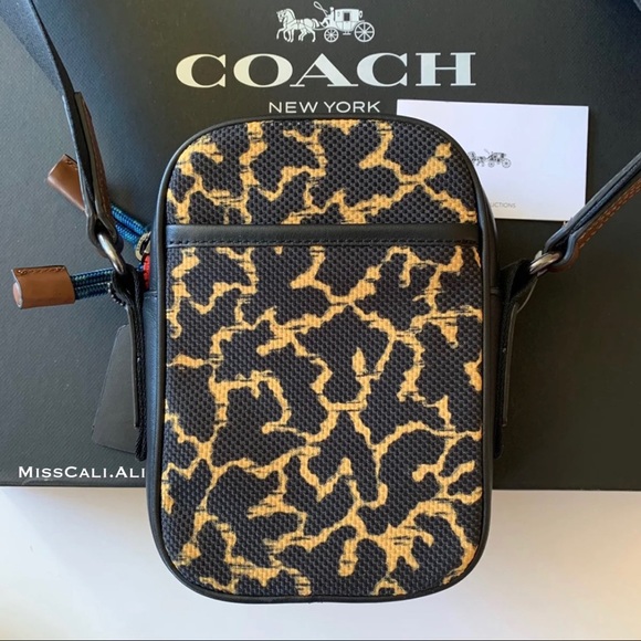 Coach Animal Print Terrain Crossbody Bag - Picture 7 of 12